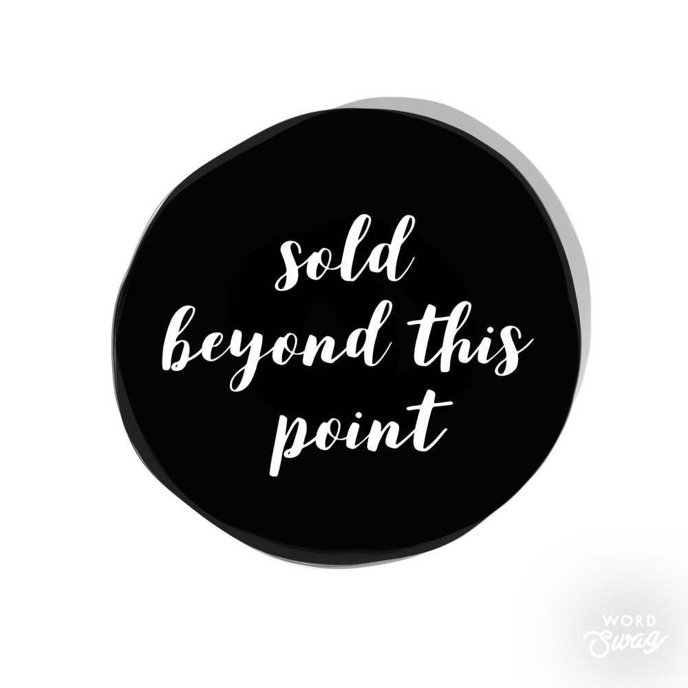 Thank you to all of my wonderful customers!